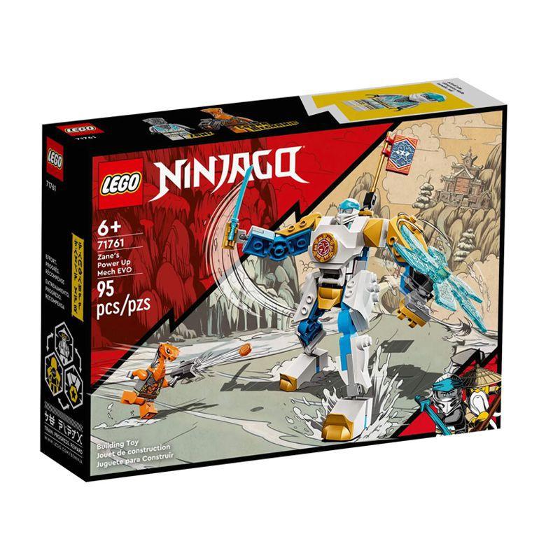Lego Ninjago Robô Power up Evo do Zane 71761 - 95 Peças